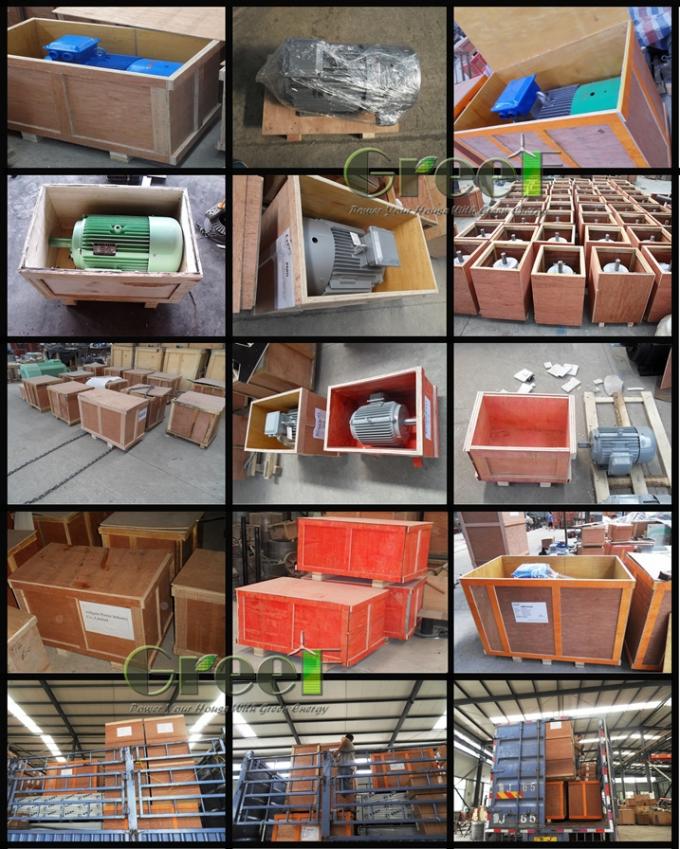 5kW 500rpm 380v генератор постоянного магнита 3 участков 10