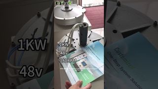 Сравнительное видео мощностью 1 кВт#GREEF #greenenergy #renewableenergy #cleanenergy #axisfluxcorelessgenerator
