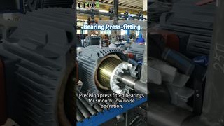 Процесс производства генераторов с постоянными магнитами #pmg #freeenergy #generator #machine