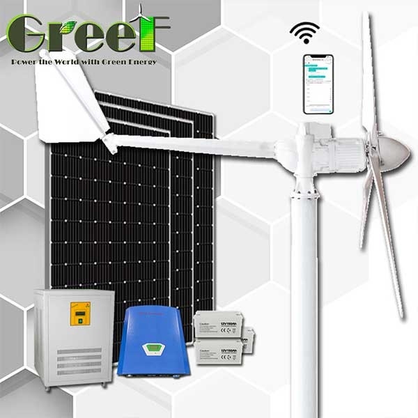 10KW на вентиляторе мельницы ветра генератора ветротурбины энергии решетки для дома