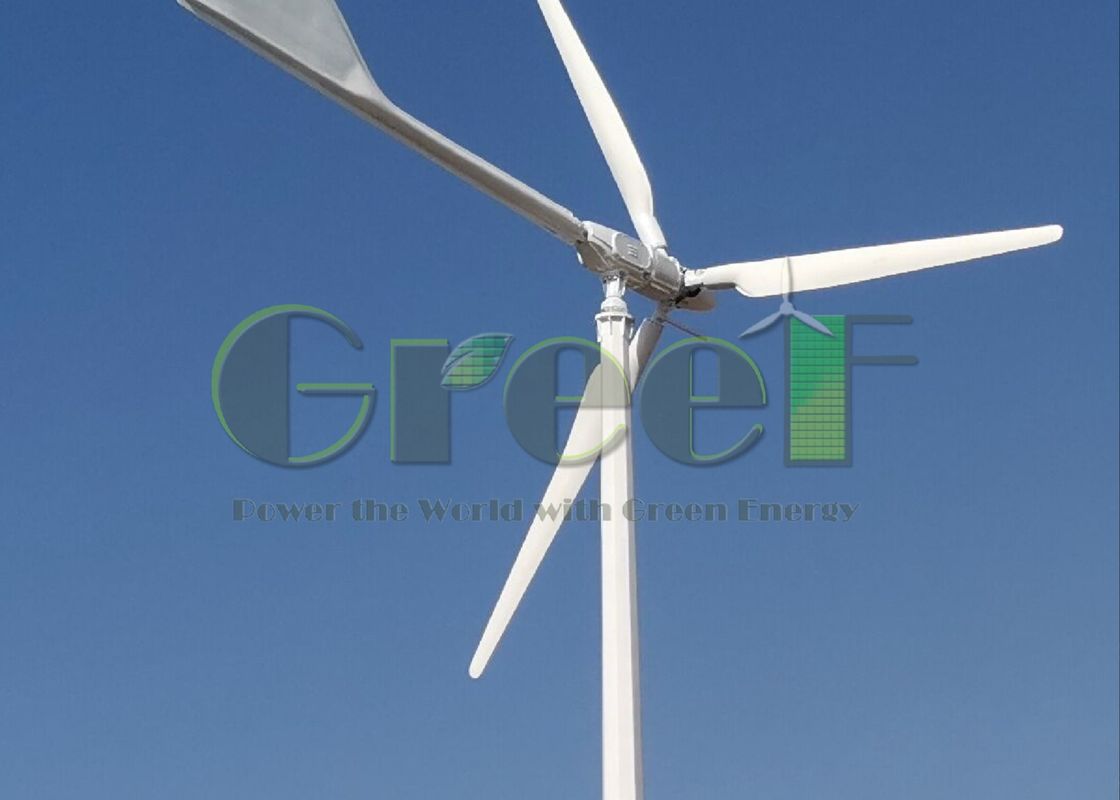 Ветровая турбина с горизонтальной осью для производства экологически чистой энергии