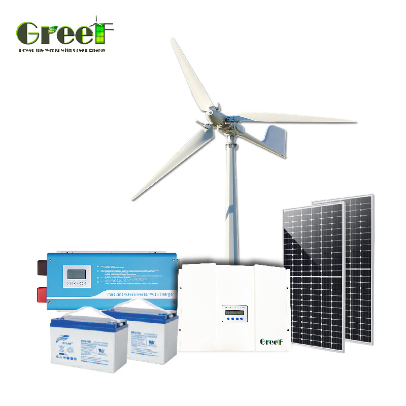 1KW-10KW LCD Control Off Grid Controller Wind Power GBBC Модель с регулируемым диапазоном зарядки ветром