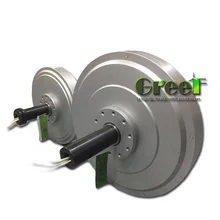 12-450V генератор постоянного магнита без ядра Алюминиевая сплав 100-500RPM скорость