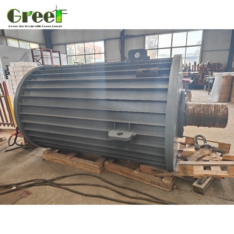 20RPM 100RPM 3-фазный генератор постоянного магнита низкие обороты 200KW 500KW генераторы Вода река PMG инвертор
