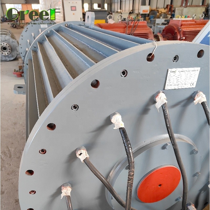 20RPM 100RPM 3-фазный генератор постоянного магнита низкие обороты 200KW 500KW генераторы Вода река PMG инвертор