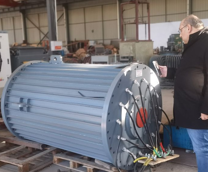 20RPM 100RPM 3-фазный генератор постоянного магнита низкие обороты 200KW 500KW генераторы Вода река PMG инвертор
