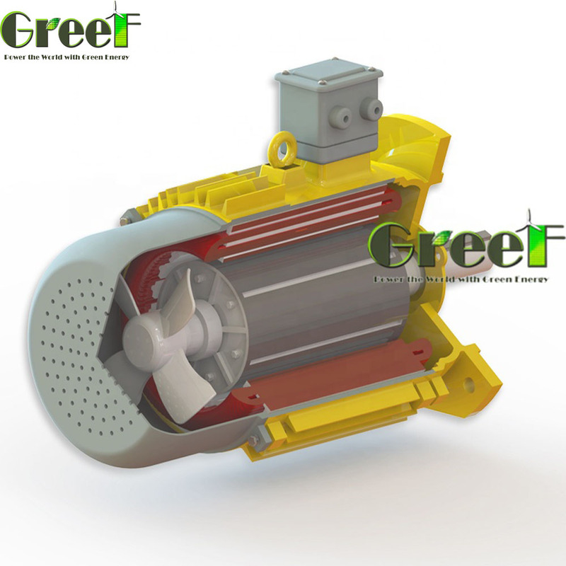 SKF подшипник генератор постоянного магнита с защитой IP54 корпус алюминия и Cooper проволока