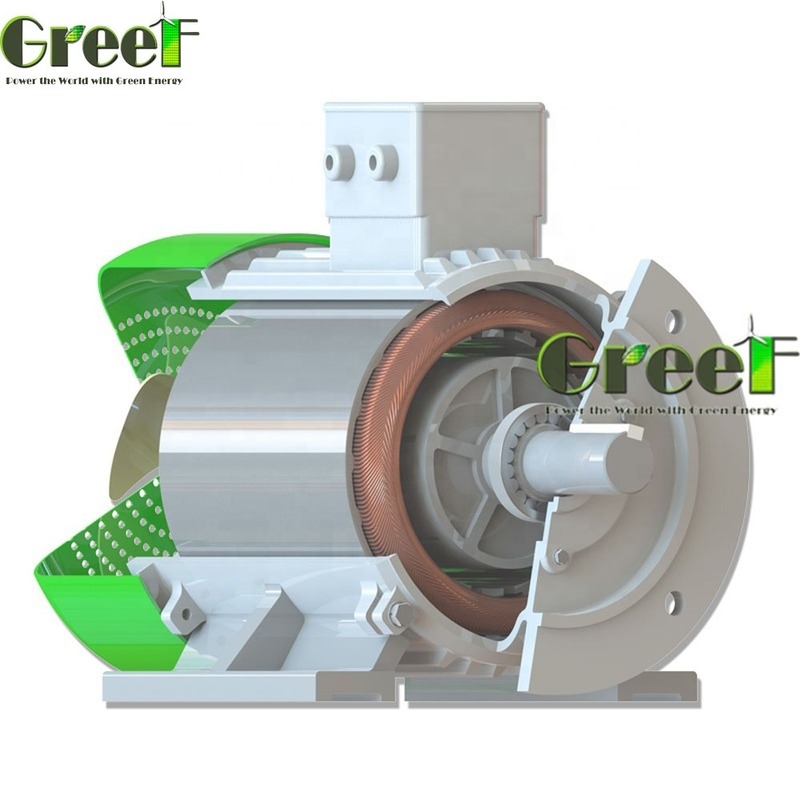 SKF подшипник генератор постоянного магнита с защитой IP54 корпус алюминия и Cooper проволока