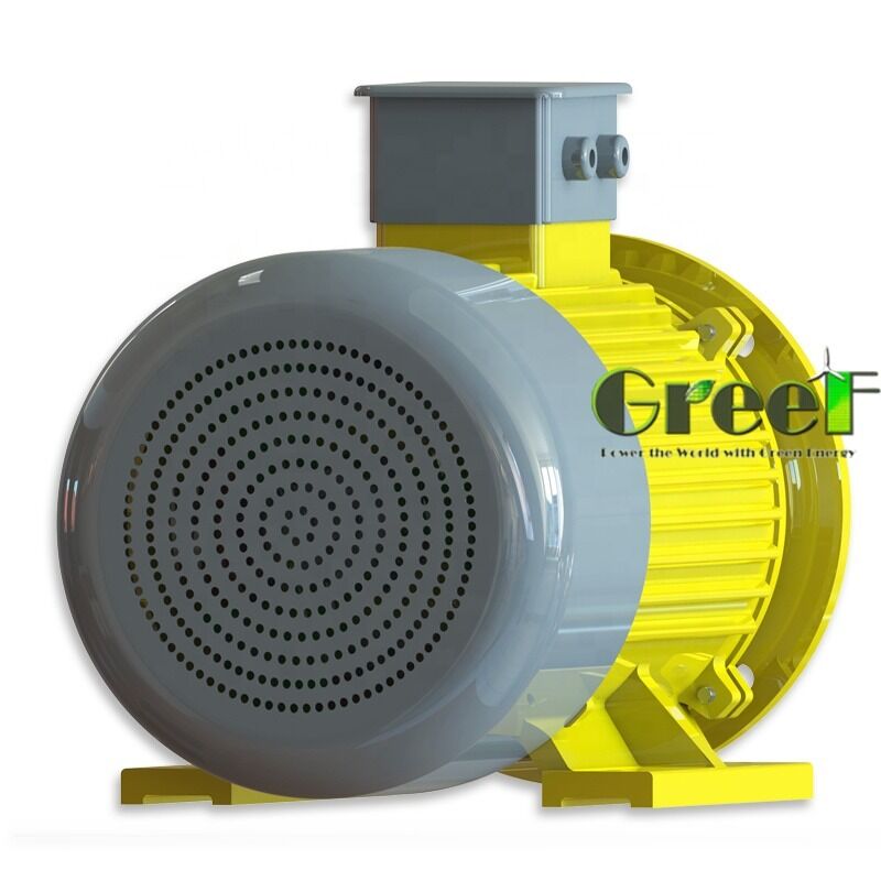 Двигатель с постоянным магнитом частотой 50 и 60 Гц с изоляционным сопротивлением 100 Мохм минимум 500 Вдц и 6 полюсами для промышленных систем