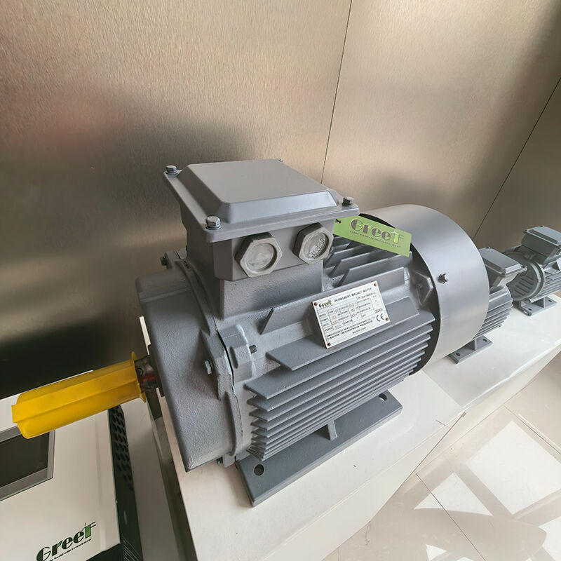 Фланцевый двигатель с постоянным магнитом, класс защиты IP54, с диапазоном оборотов 0-3000 об/мин для промышленных применений