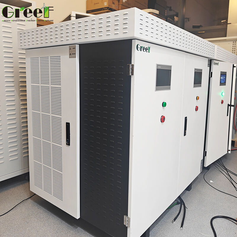 Высокоэффективный контроллер сети с литий-ионной батареей и сенсорным экраном LCD для управления энергией