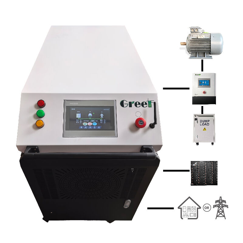 Инвертор питания вне сети с коэффициентом мощности > 0.99Интеллектуальная система охлаждения воздуха и смарт-тач-экран LCD для эффективного преобразования энергии