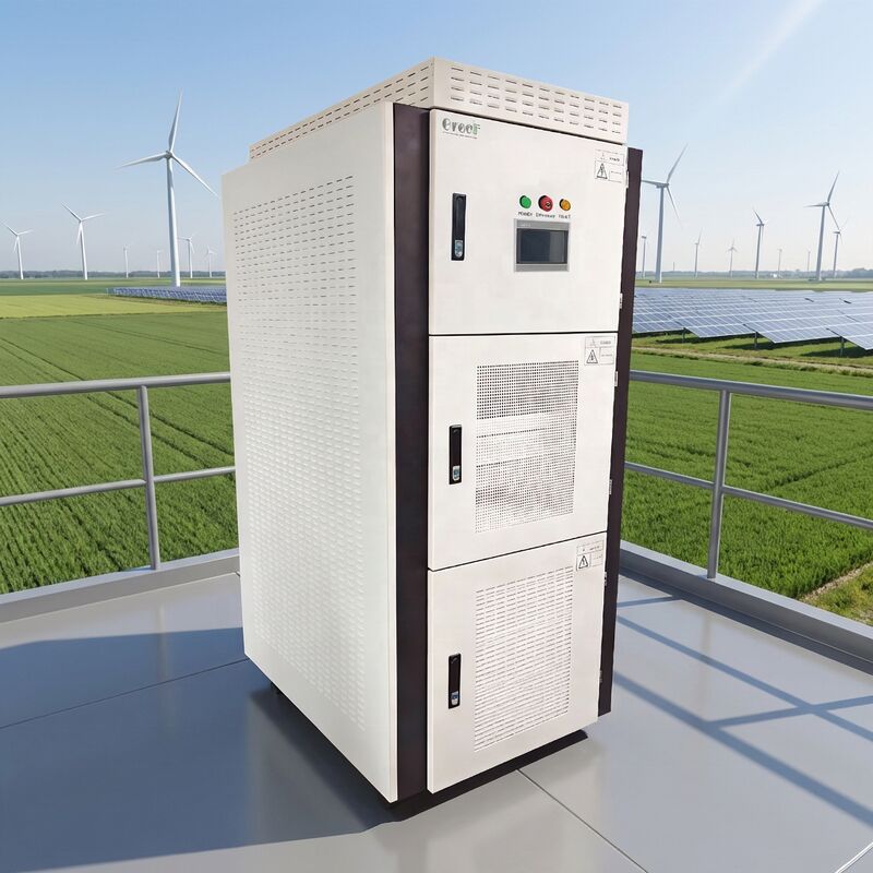Рабочий диапазон напряжения от 150V до 550V переменного тока с сенсорным экраном с возможностью мониторинга заземления, подходящим для умных приложений Гибридный преобразователь