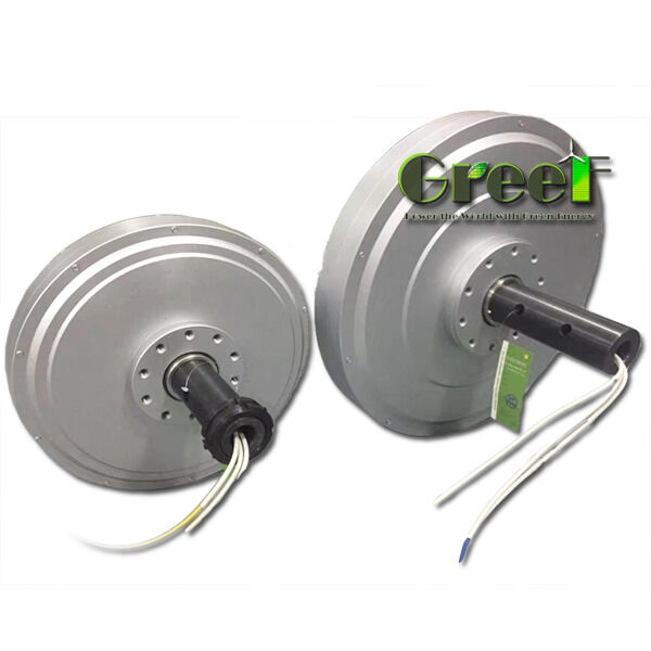 Бесколлекторный генератор на постоянных магнитах из алюминиевого сплава с бесколлекторной конструкцией и лопастями из алюминиевого сплава для энергетических решений