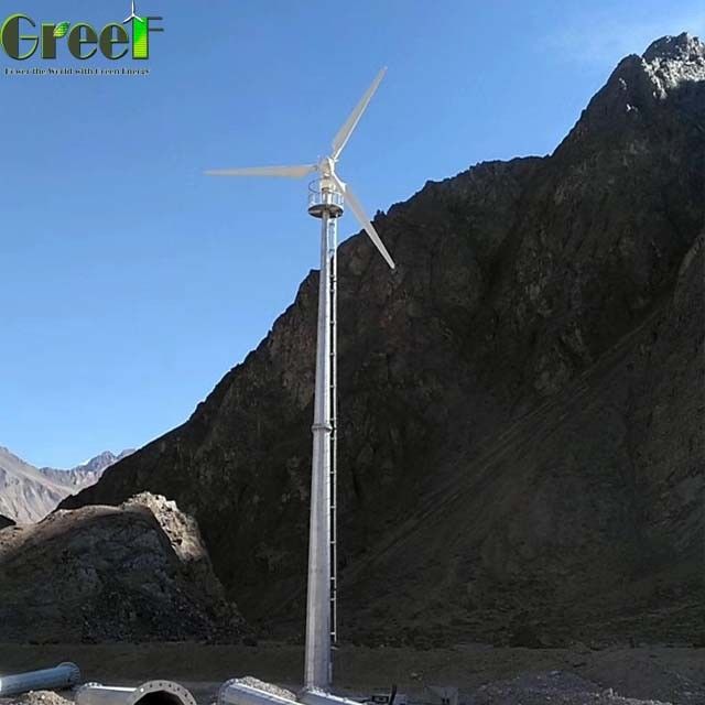 Генератор ветротурбины 20kw управления по тангажу связи решетки установки ветрянки для дома